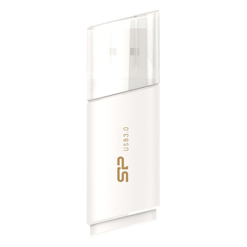 Флешка USB Silicon Power Blaze B06 16ГБ, USB3.1, белый [sp016gbuf3b06v1w]