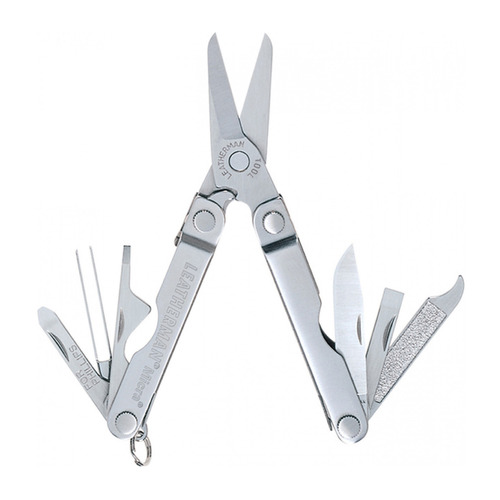 Мультитул Leatherman Micra, 10 функций, серебристый [64010181n]