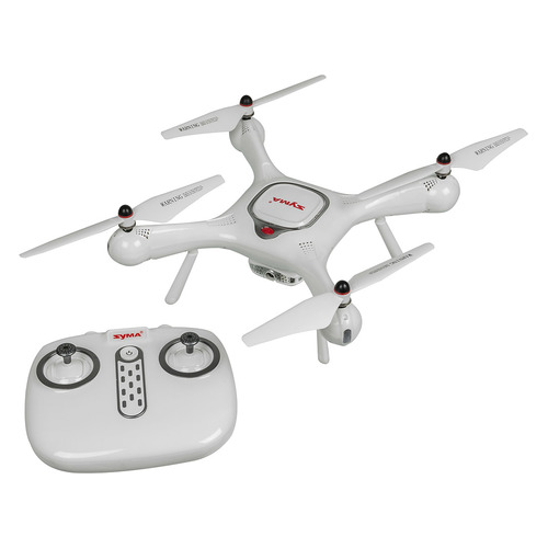 Квадрокоптер Syma X25 pro с камерой, белый [x25 pro white]