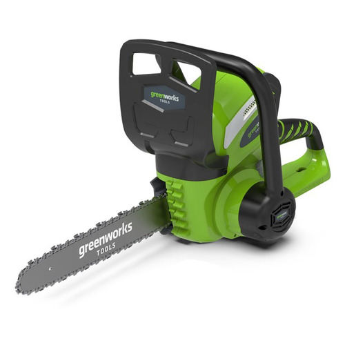 Цепная пила GREENWORKS G40CS30K2, аккумуляторная, 40В, 2Ач, с одним аккумулятором [20117ua]