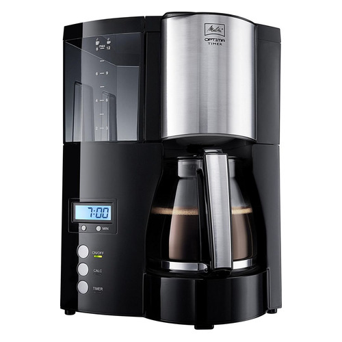 Кофеварка Melitta Optima Timer, капельная, черный [6613648]