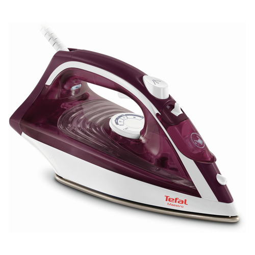 Утюг Tefal FV1844E0, 2300Вт, белый/ бордовый [1830006975]