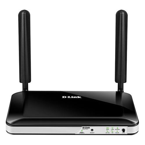 Wi-Fi роутер D-Link DWR-921, N300, черный