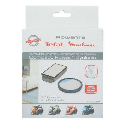 НЕРА-фильтр Tefal ZR005901, для пылесосов Rowenta Compact Power Cyclonic