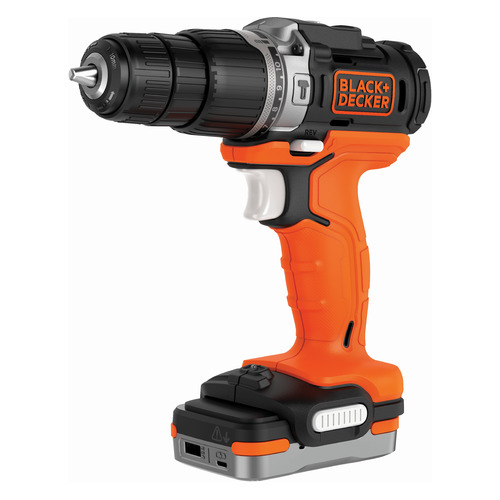 Дрель-шуруповерт BLACK+DECKER BDCHD12S1-XJ 1.5Ач, без ЗУ