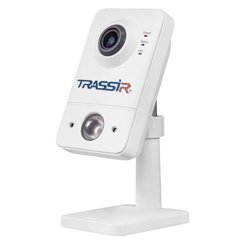 Камера видеонаблюдения IP Trassir TR-D7121IR1W, 1080p, 2.8 мм, белый [tr-d7121ir1w (2.8 mm)]