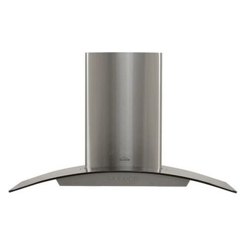 Вытяжка каминная Elikor Аметист S4 90Н-700-Э4Д, нержавеющая сталь/тонированное стекло, кнопочное управление [кв i э-700-90-187]