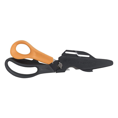 Ножницы универсальные Fiskars Cuts+More черный/оранжевый (1000809)