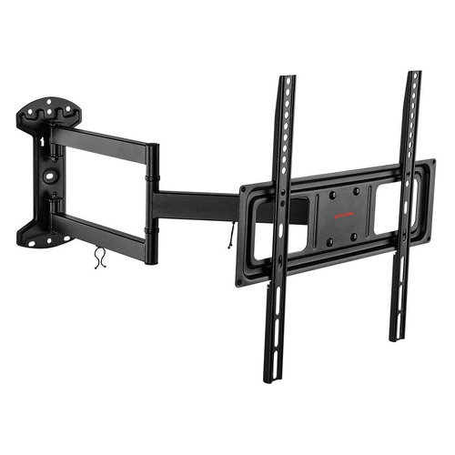 Кронштейн для телевизора Arm Media LCD-415, 24-55", настенный, поворотно-выдвижной и наклонный, черный [10194]