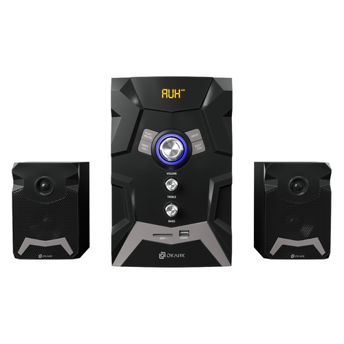 Колонки Bluetooth Oklick OK-441, 2.1, черный [1086334]