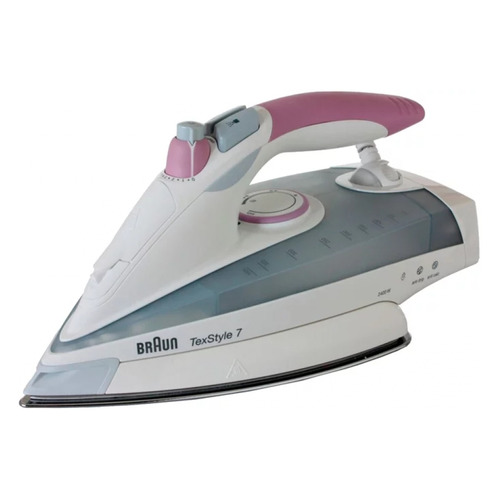 Утюг Braun TS755E, 2400Вт, белый/ розовый [0x12711095]
