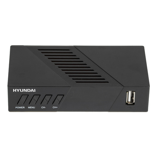 Ресивер DVB-T2 Hyundai H-DVB420, черный