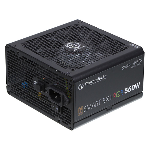 Блок питания Thermaltake Smart BX1 RGB, 550Вт, 120мм, черный, retail [ps-spr-0550nhsabe-1]