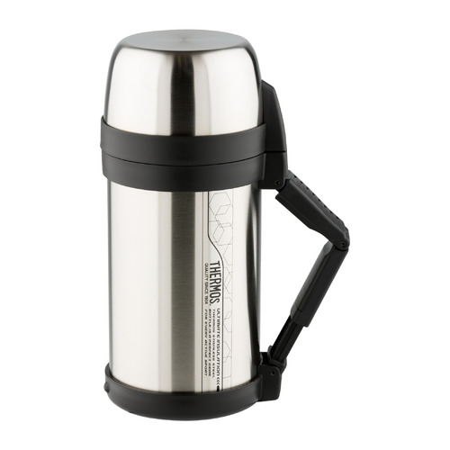 Термос Thermos FDH Stainless Steel Vacuum Flask, 1.4л, стальной/ черный [923639]