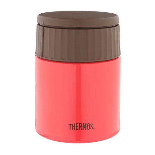 Термос Thermos JBQ-400-PCH, 0.4л, красный/ коричневый [924681]