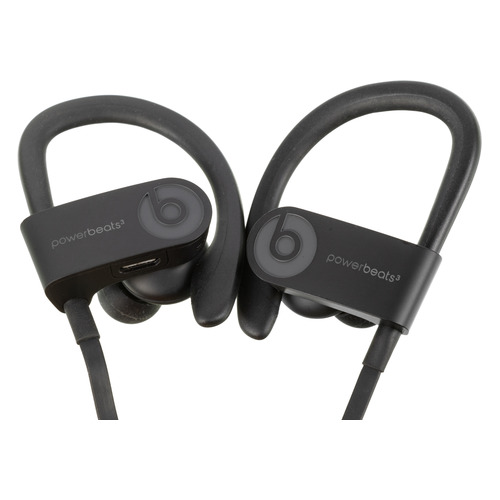 Гарнитура Beats Powerbeats 3, Bluetooth, вкладыши, черный [ml8v2ee/a]
