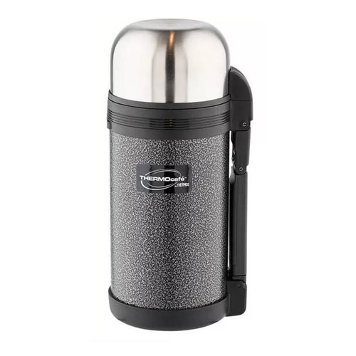 Термос Thermos ThermoCafe HAMMP-1200-HT, 1.2л, стальной/ черный [725370]
