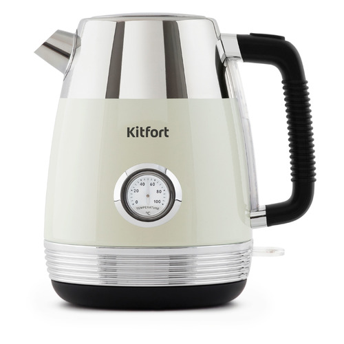 Чайник электрический KitFort КТ-633-3, 2150Вт, бежевый