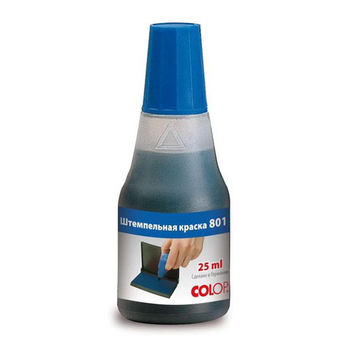 Краска штемпельная COLOP 801/25ML, синий
