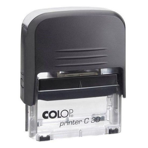 Оснастка автоматический COLOP PRINTER C30, оттиск 47 х 18 мм, прямоугольный, синий