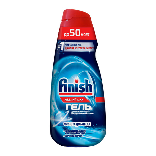 Гель Finish All in One Shine&Protect для посудомоечных машин, 1л [3078328]