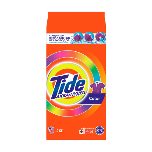 Стиральный порошок TIDE Color, автомат, 12кг, цветное белье