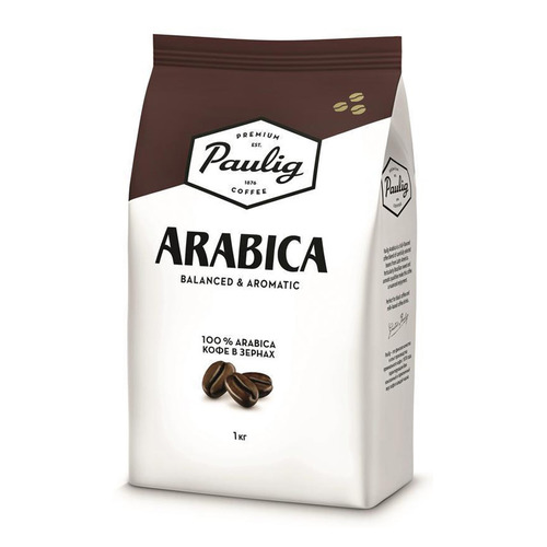 Кофе зерновой PAULIG Arabica, средняя обжарка, 1000 гр [16316]