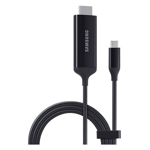 Кабель Samsung DeX, USB Type-C (m) - HDMI (m), 1.38м, черный [ee-i3100fbrgru]