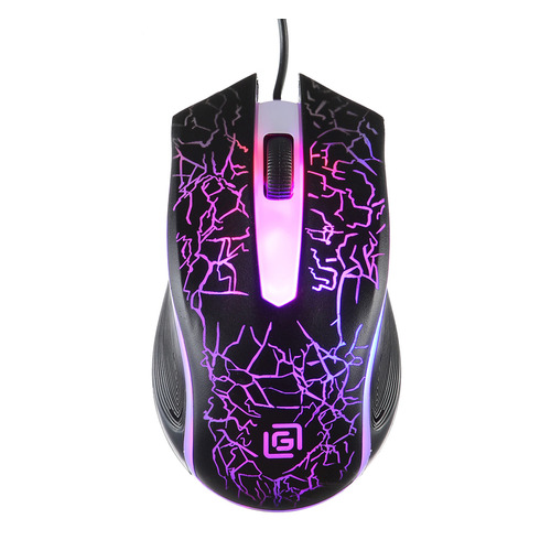 Мышь Oklick 395M SHADOW, игровая, оптическая, проводная, USB, черный [1102286]