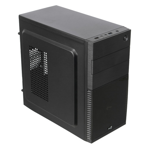 Корпус mATX Aerocool CS-105, Mini-Tower, без БП, черный