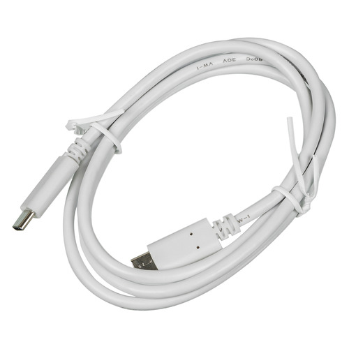 Кабель Redline Power Delivery, USB Type-C (m) - USB Type-C (m), 1м, белый [ут000015785]