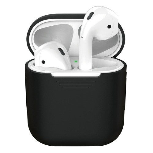 Кейс Deppa 47005, для AirPods, черный