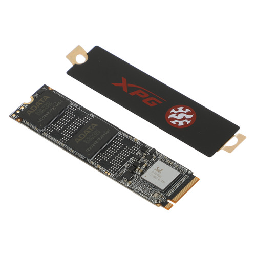 SSD накопитель A-Data XPG SX6000 Pro ASX6000PNP-512GT-C 512ГБ, M.2 2280, PCI-E x4, NVMe