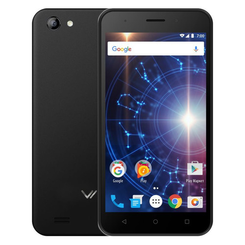 Смартфон Vertex Impress Luck 8Gb, черный