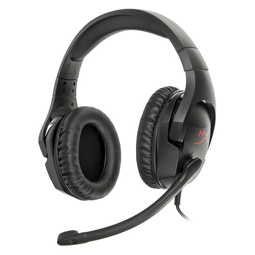 Гарнитура игровая HYPERX Cloud Stinger, для ПК и игровых консолей, мониторные, черный [hx-hscs-bk/ee]