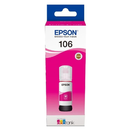 Картридж Epson 106M, пурпурный / C13T00R340