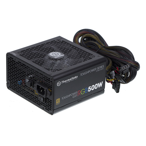 Блок питания Thermaltake Toughpower GX1 RGB, 500Вт, 120мм, черный, retail [ps-tpd-0500nhfage-1]