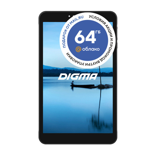 Планшет Digma Optima 8027 3G, 1GB, 16GB, 3G, Android 8.1 черный [ts8211pg]