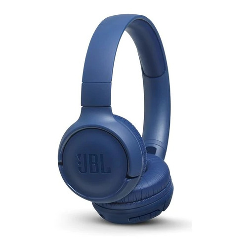 Гарнитура JBL Tune 500BT, Bluetooth, накладные, синий [jblt500btblu]