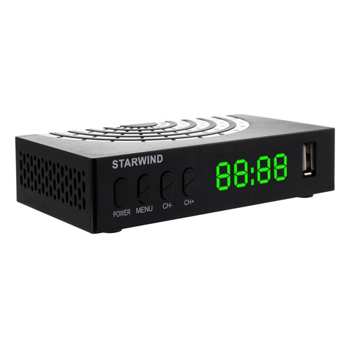 Ресивер DVB-T2 StarWind CT-220, черный