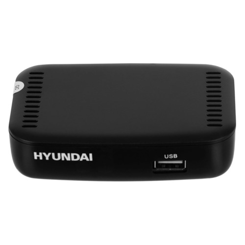 Ресивер DVB-T2 Hyundai H-DVB460, черный