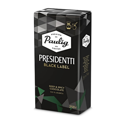 Кофе молотый PAULIG Presidentti Black Label, 250 гр [16748]