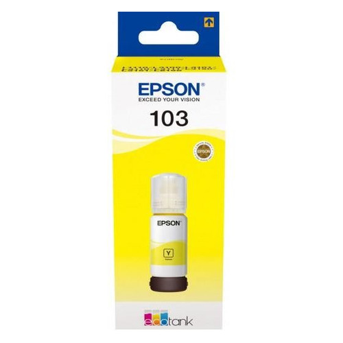 Картридж Epson 103Y, желтый / C13T00S44A