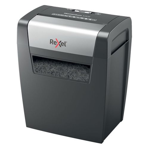 Уничтожитель бумаг Rexel Momentum X308, P-3, 5х42мм, 8 лист. одновременно, 15л [2104570eu]