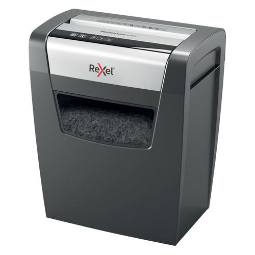 Уничтожитель бумаг Rexel Momentum X410, P-4, 4х28 мм, 10 лист. одновременно, 23л [2104571eu]