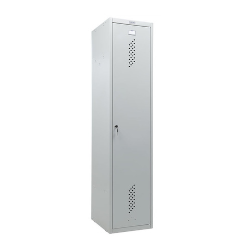 Шкаф для одежды Практик LS 11-40D (S23099515102) 1830x418x500мм 1секц. металл серый/серый