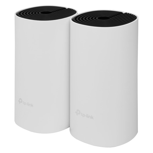 Бесшовный Mesh роутер TP-LINK Deco M4, AC1200, белый, 2 шт. в комплекте [deco m4(2-pack)]