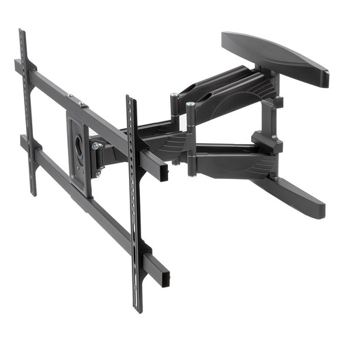 Кронштейн для телевизора Kromax ATLANTIS-65, 40-90", настенный, поворотно-выдвижной и наклонный, черный [28016]