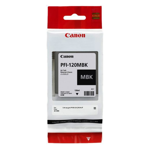 Картридж Canon PFI-120 MBK, черный матовый / 2884C001