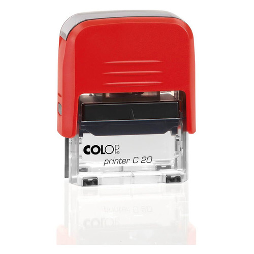 Текстовый штамп автоматический COLOP Printer C20, оттиск 38 х 14 мм, прямоугольный